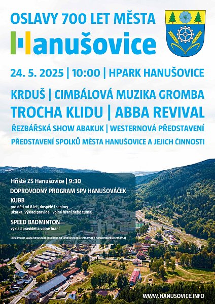Hanušovice oslava 700 let