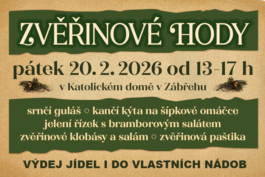 Zvěřinové hody U Senfta Zábřeh