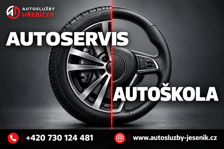 Autoškola Hřebíček reklama
